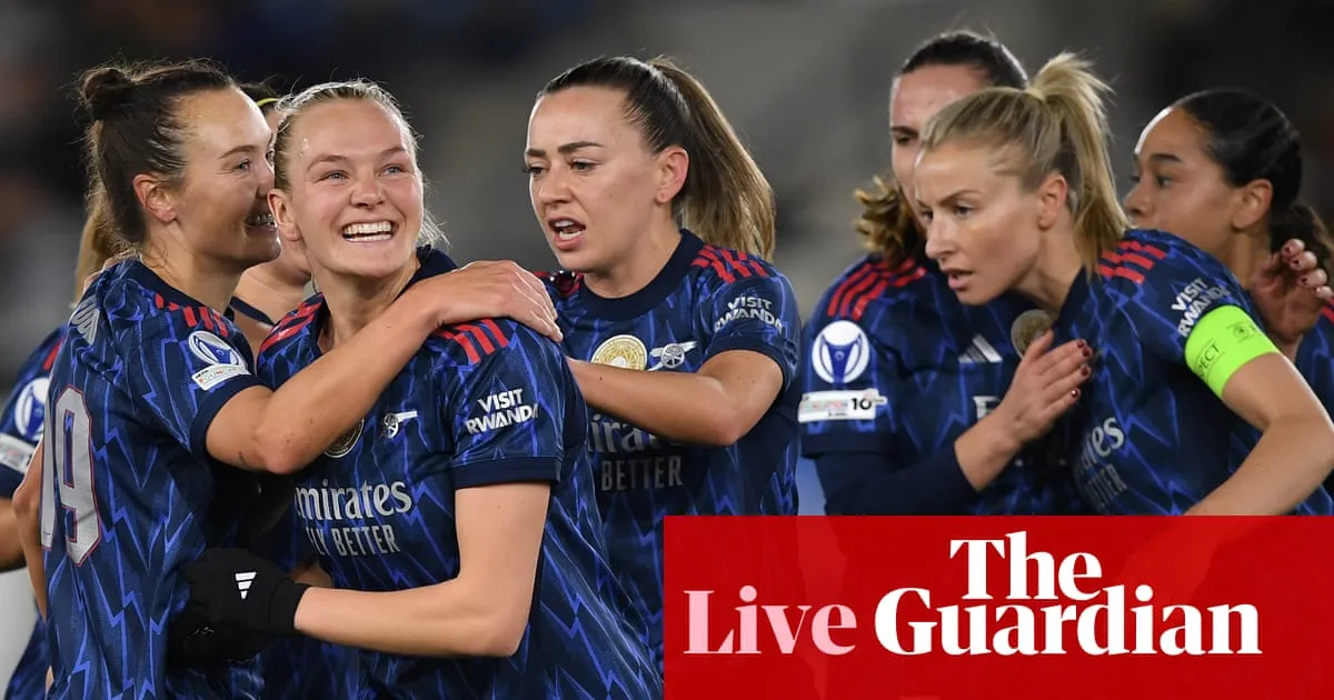 Leuven 0-4 Arsenal: Women’s Champions League , live reaction