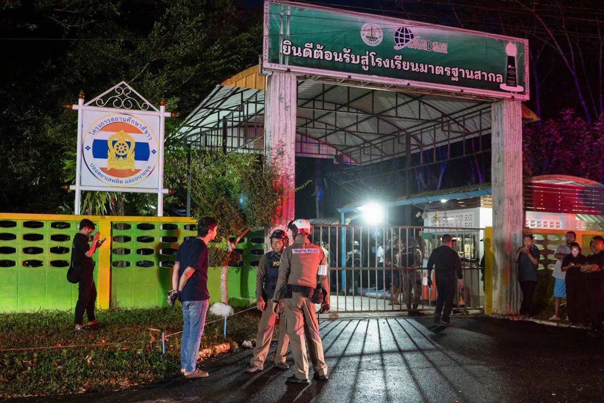 Principal shot and killed in school siege in Thailand