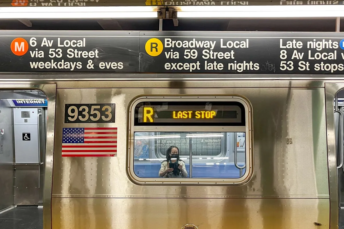 Man pushes woman on to New York subway tracks before punching another in the face