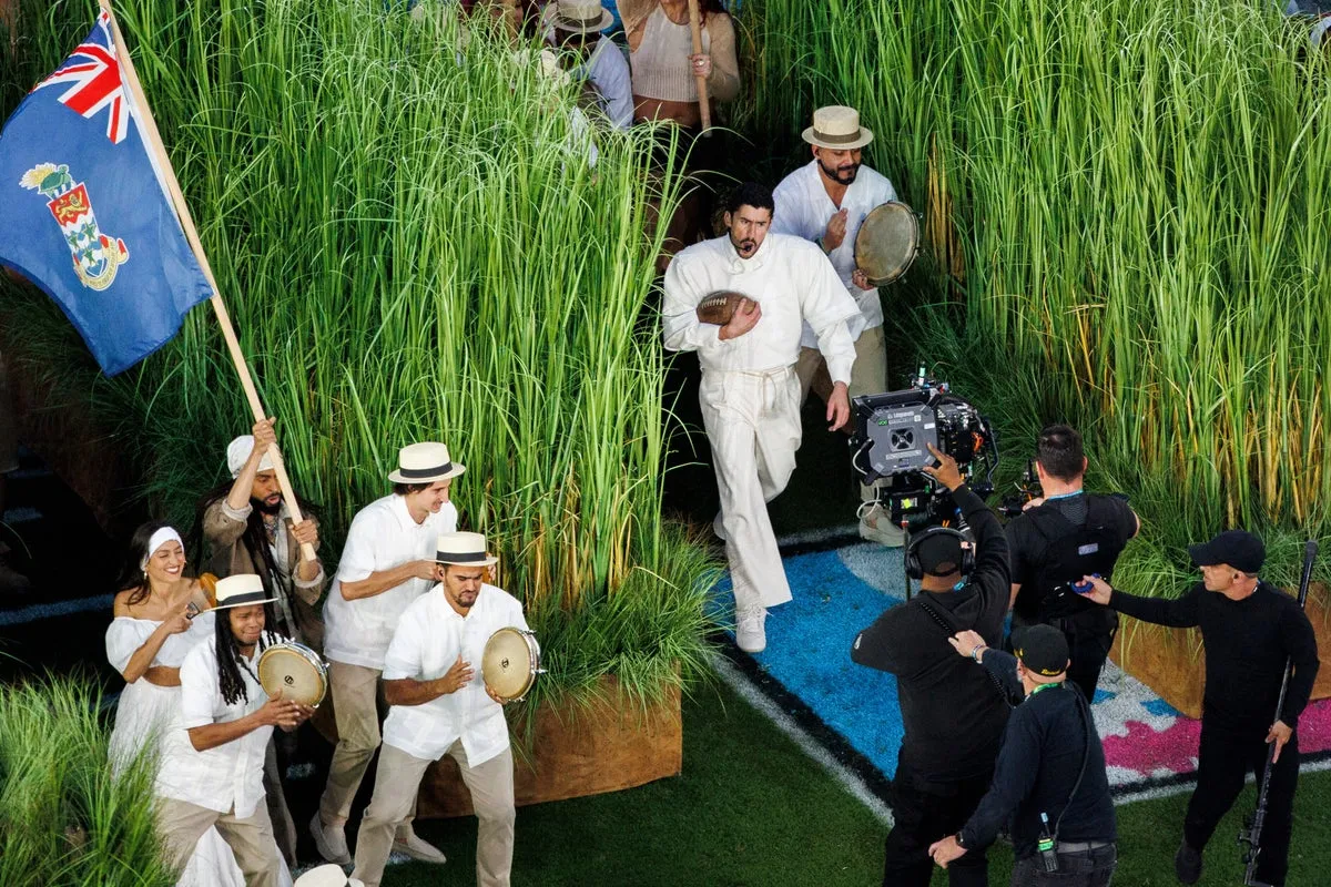 Iconic costumes from Bad Bunny’s halftime show are up for sale