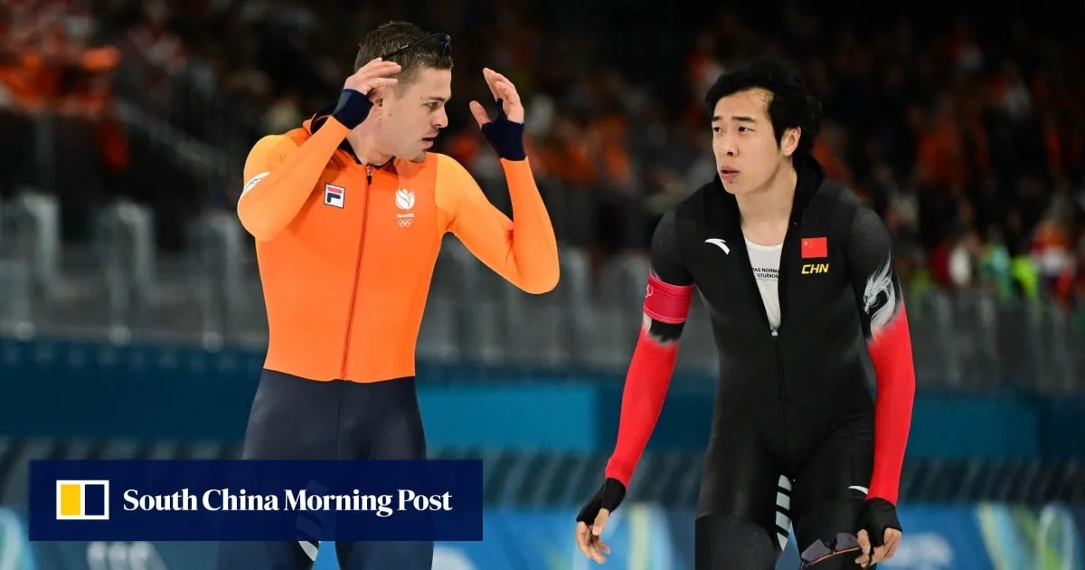 Dutch world champ says Games dream ‘ripped apart’ after clash with Chinese skater